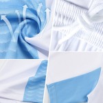 Jersey Shape Sublimation Uniform Green Geometric Soccer Kelly White-Black Custom Sports